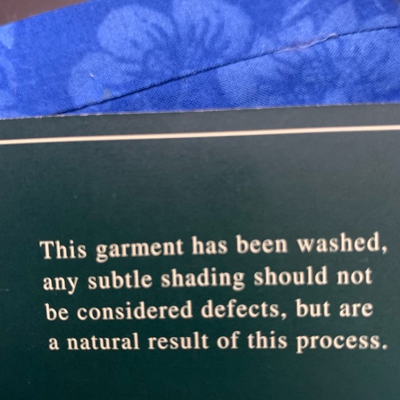 Lauren Ralph Lauren RARE Floral Bermuda Blue Wrap Skirt, Petite XL 100% cotton - Picture 4 of 5